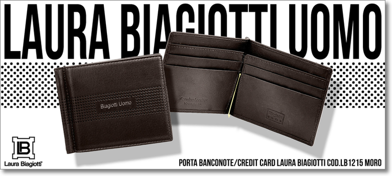 Laura biagiotti portafogli on sale uomo